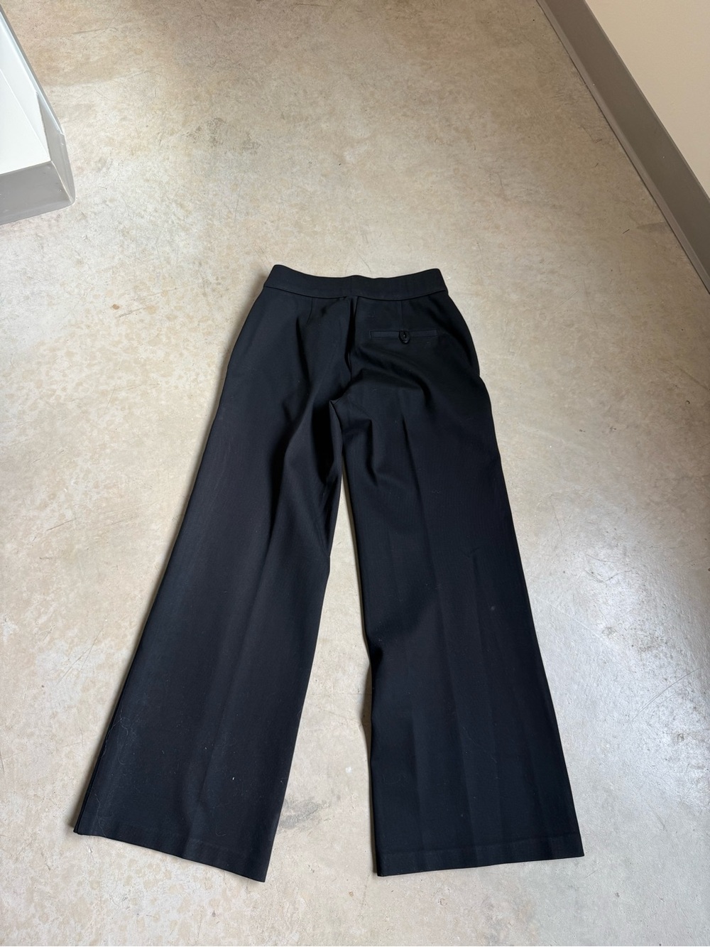 Spanx Women’s Black Wide-Leg Dress Pants